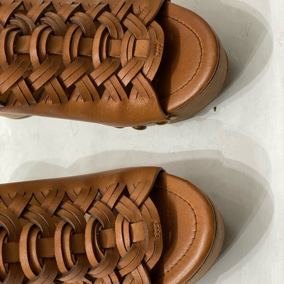 Michael KORS Wesley block heels leather mules excellent condition 5 inch heels - Picture 7 of 9